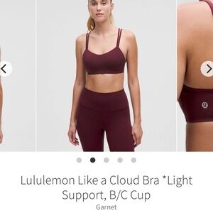Lululemon Like a Cloud Bra